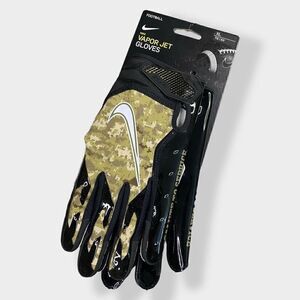Nike Vapor Jet Football Gloves 6.0 Mens Salute To Service Camo size X-Large New